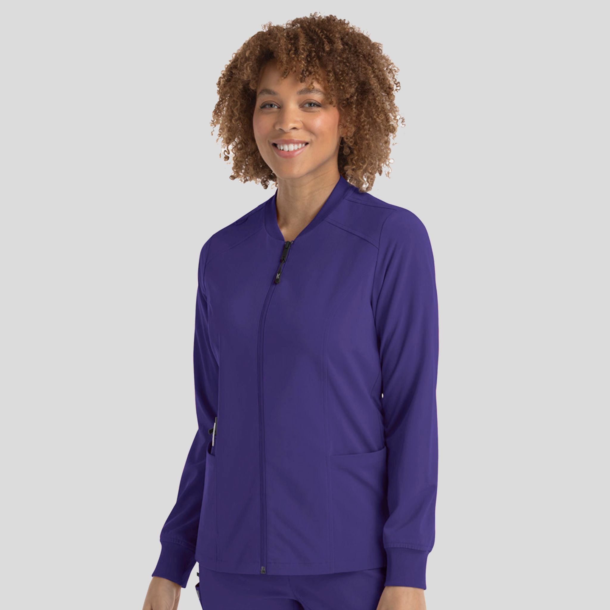 Womenβs Zip Jacket | Grape