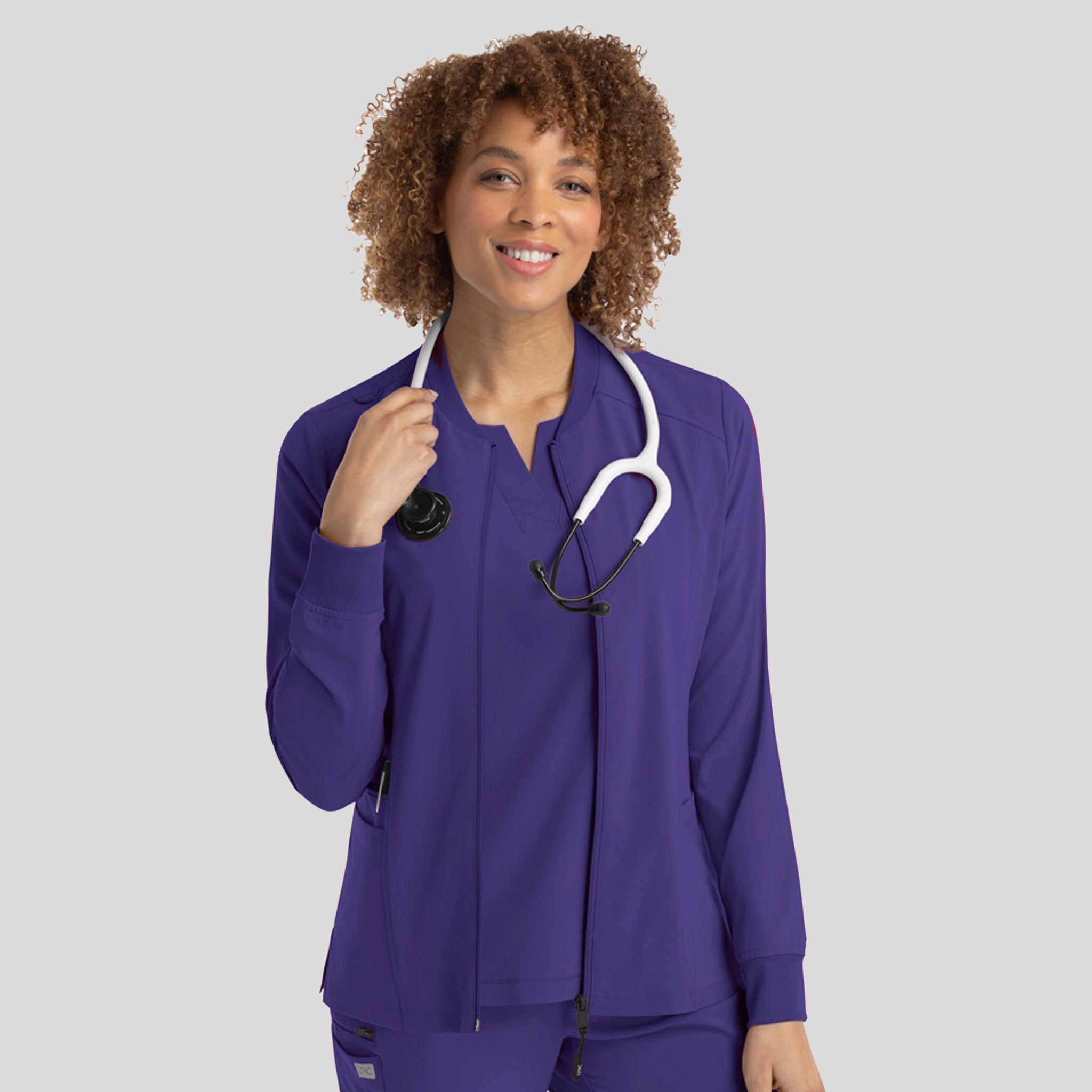 Womenβs Zip Jacket | Grape