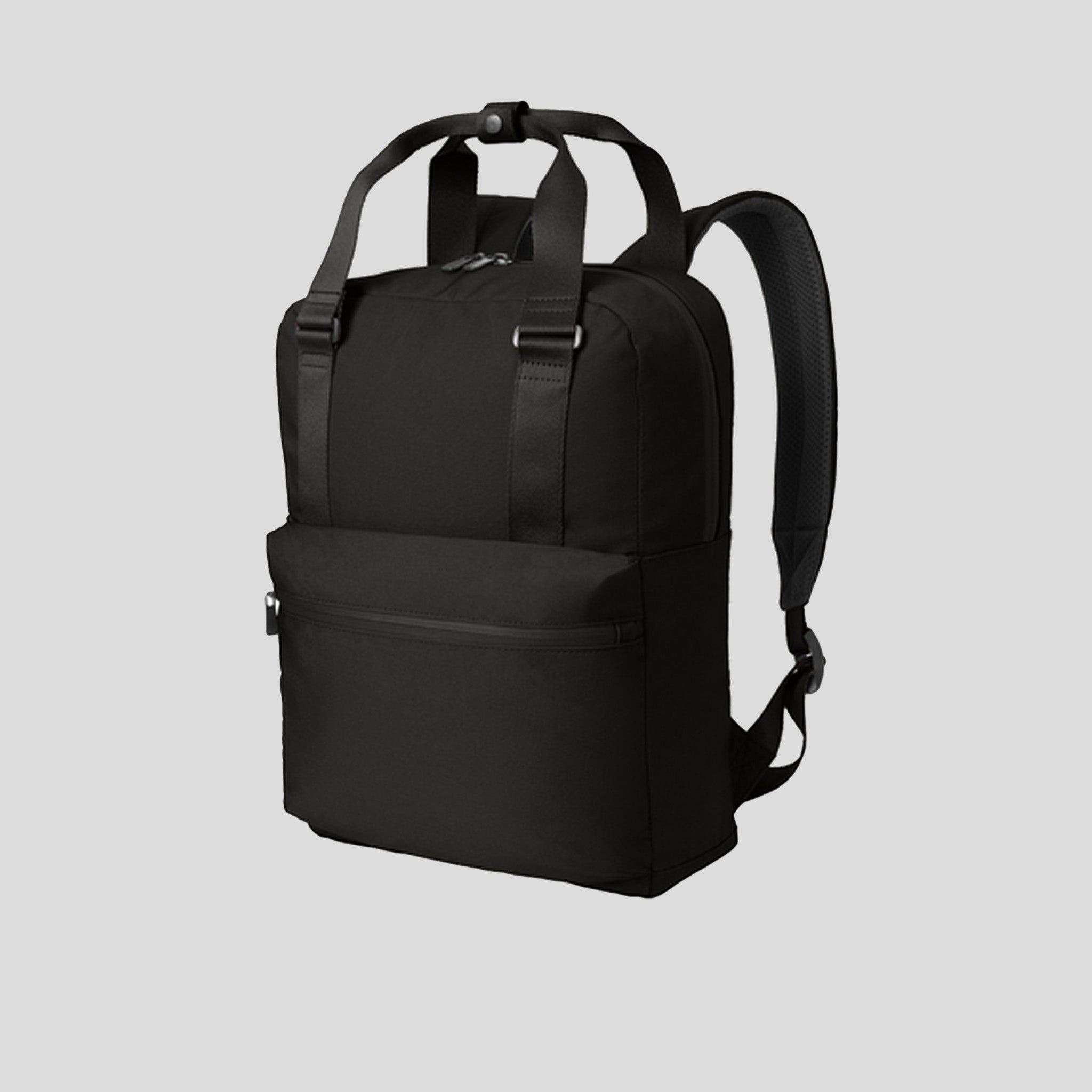 Claremont Handled Backpack | Deep Black