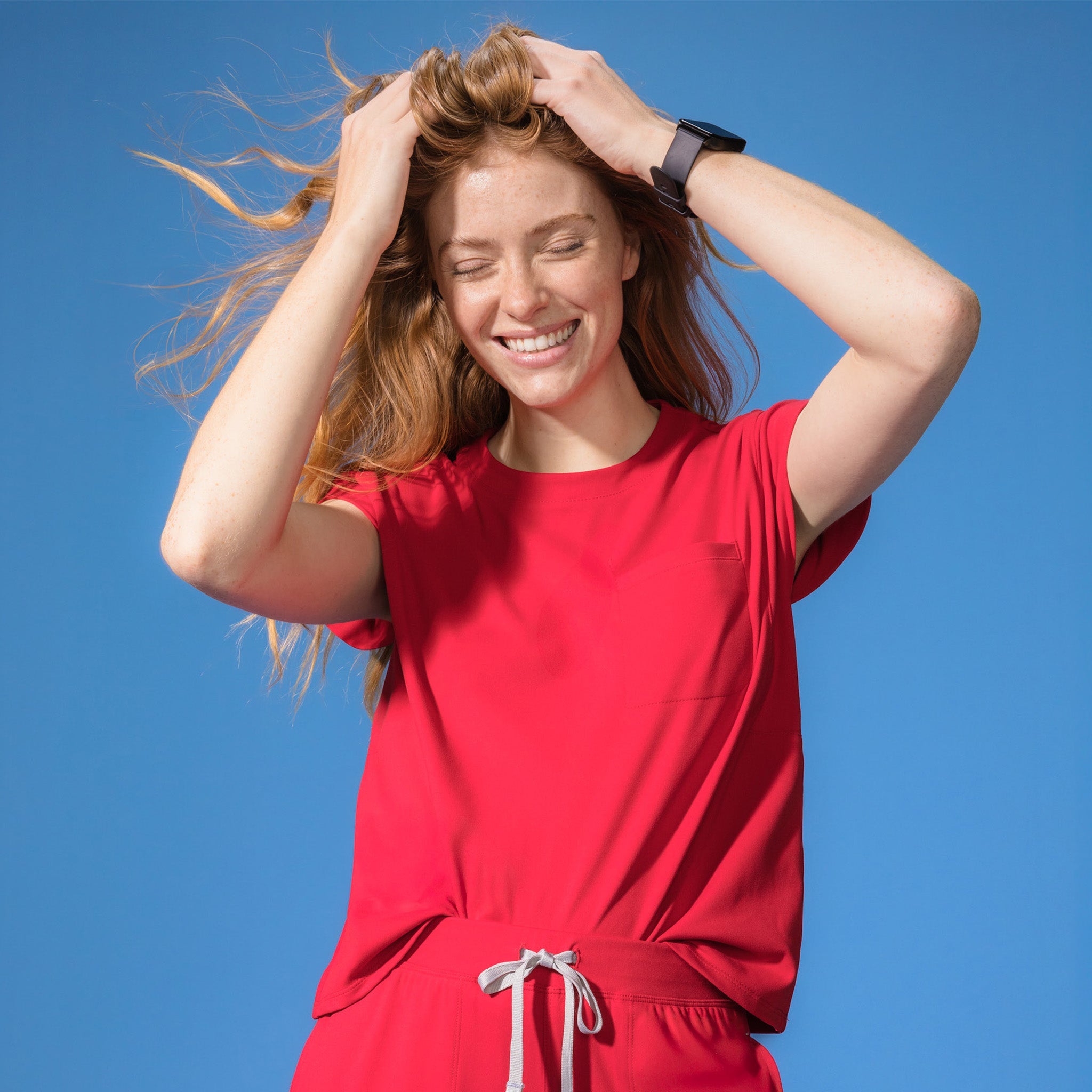 Achieve Red Scrubs