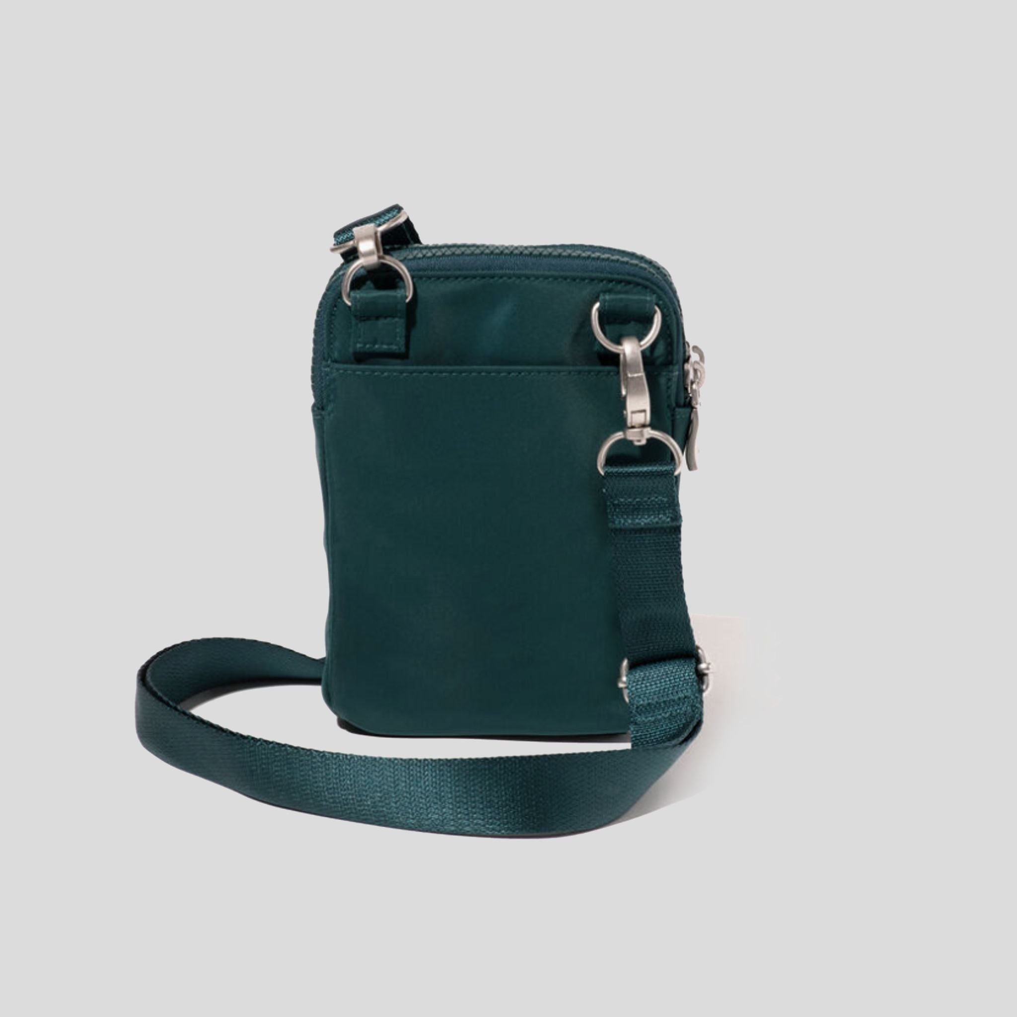 Modern Take Two RFID Crossbody | Emerald Twill