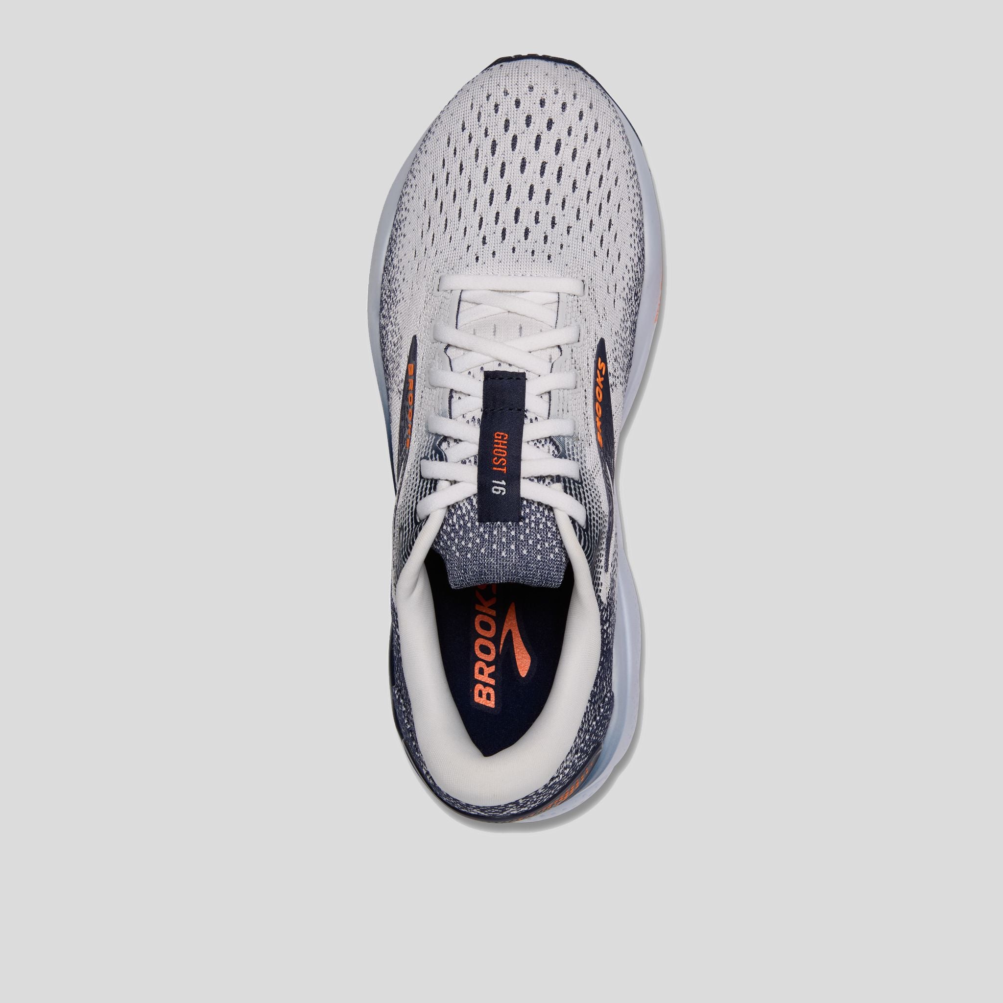 Men's Ghost 16 | White/Peacoat/Orange