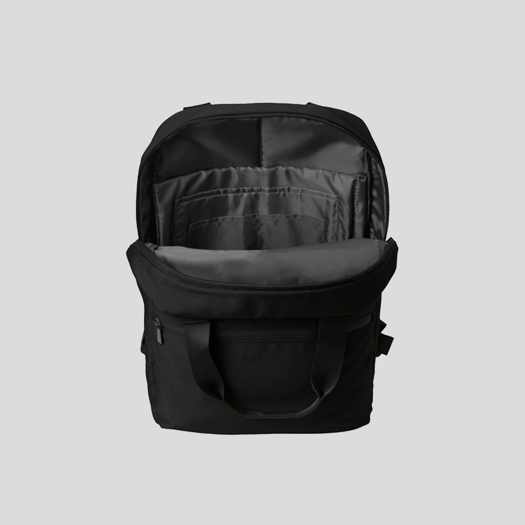 Claremont Handled Backpack | Deep Black